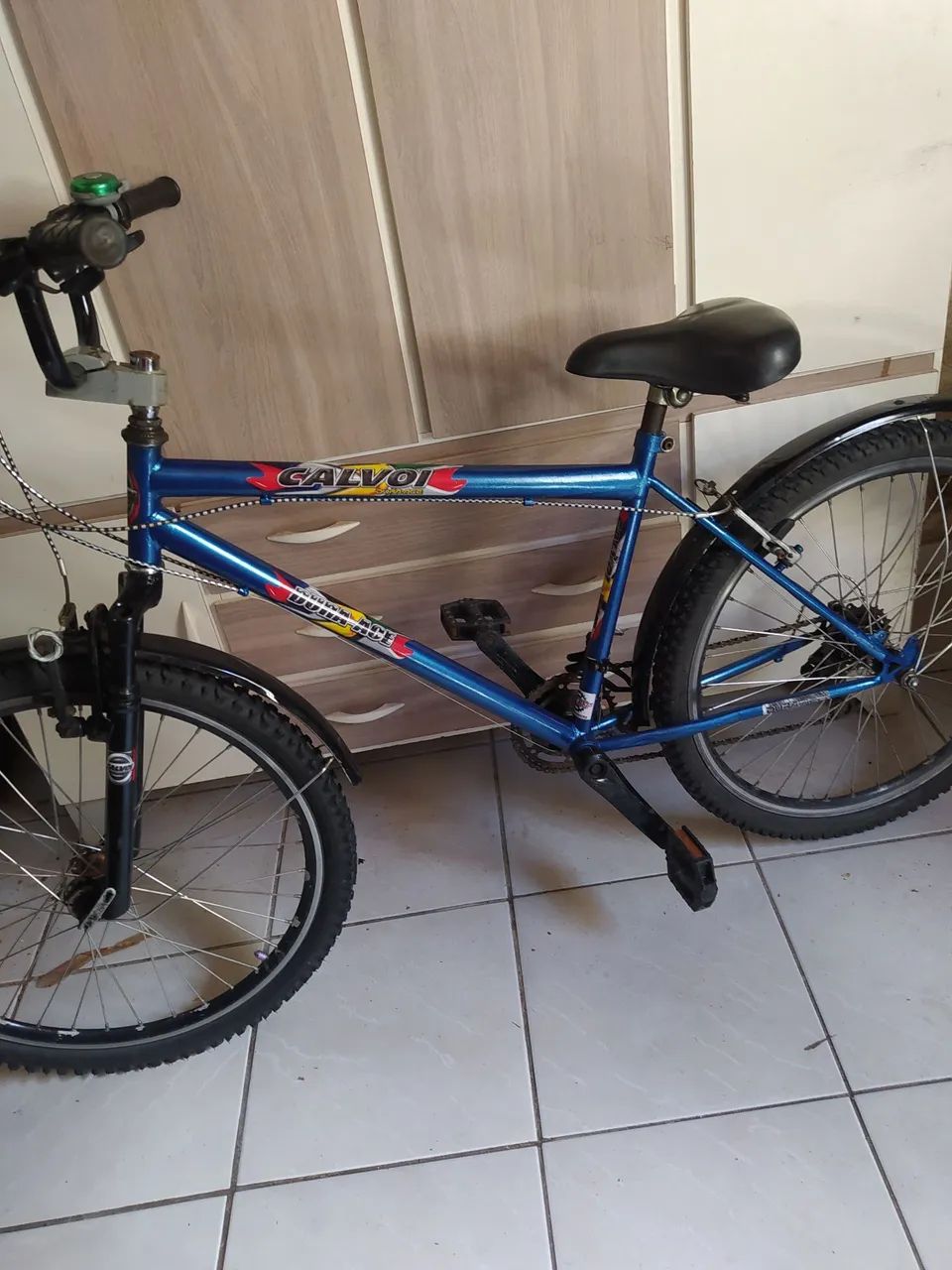 Bicicleta Aro 26 com marcha vendo ou troco Ps3 - Foto 4