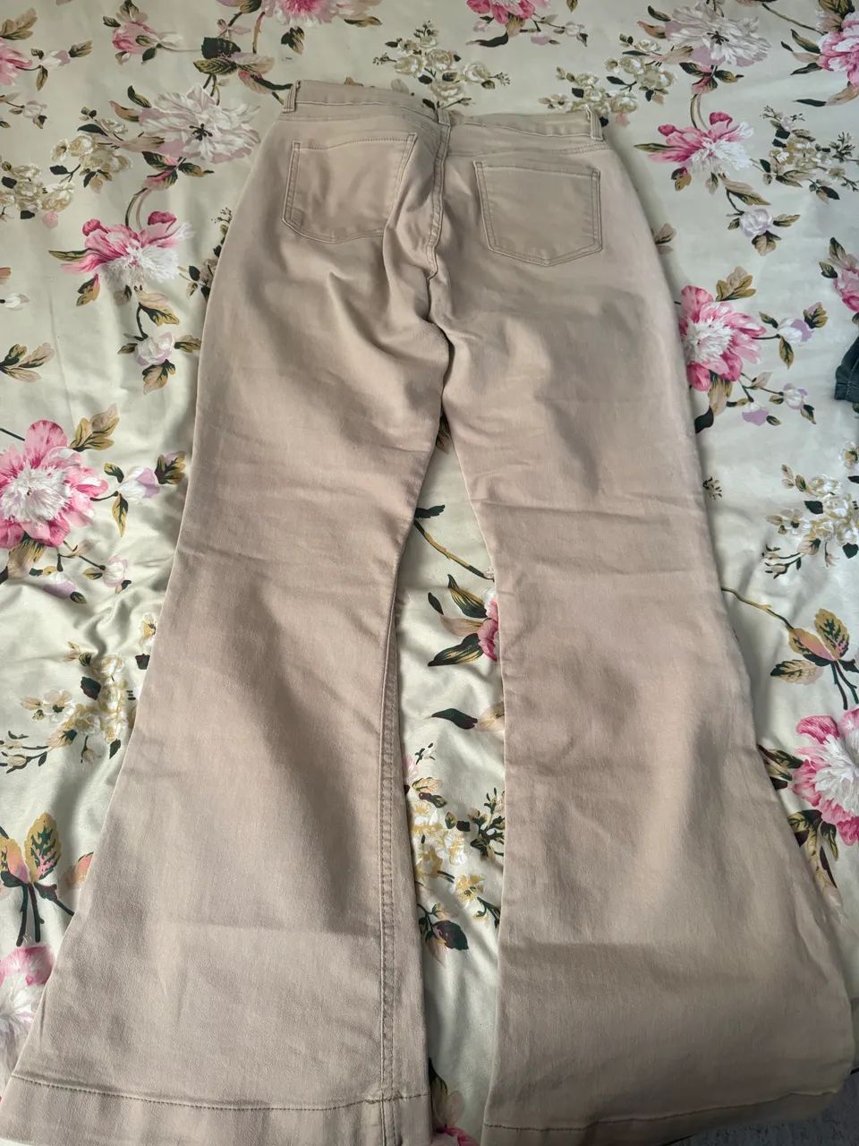 Calça jeans flare 