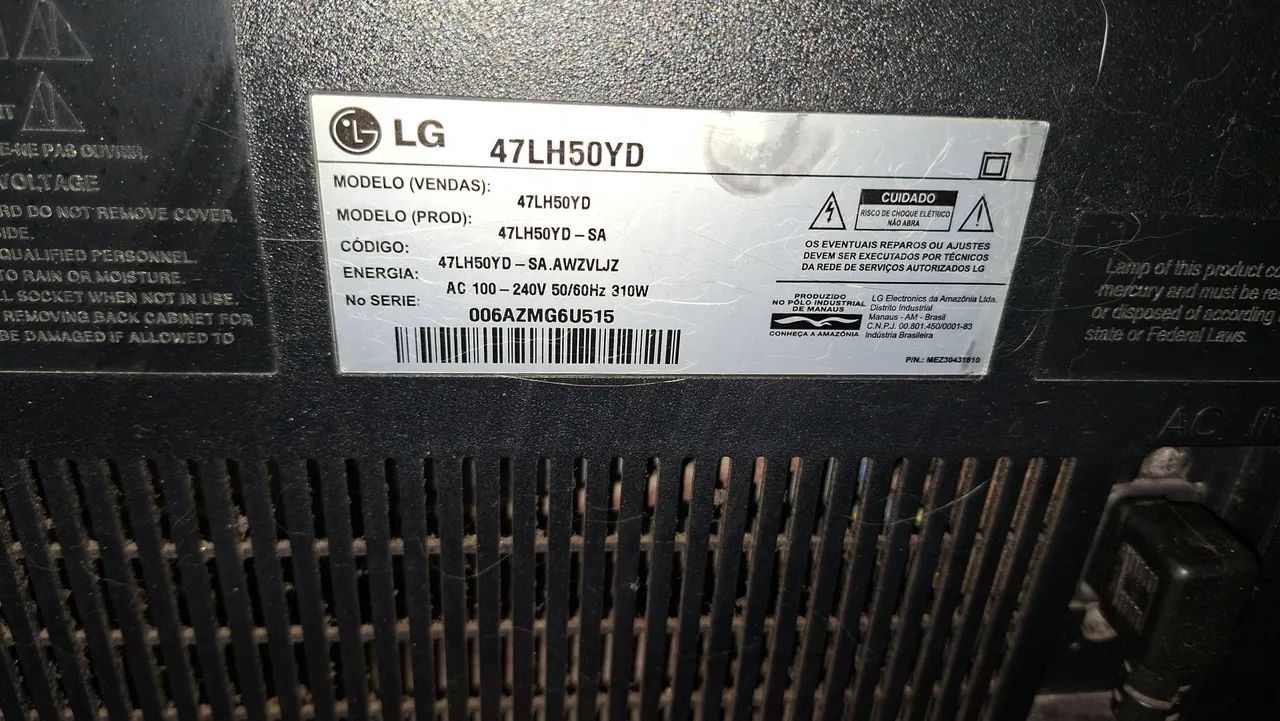 Tv lg 47 polegadas leia. - Foto 3