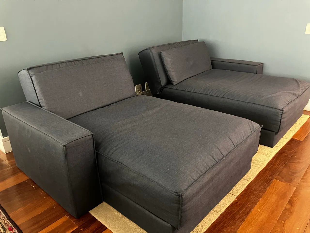 Sofá retrátil sala tv - Foto 3