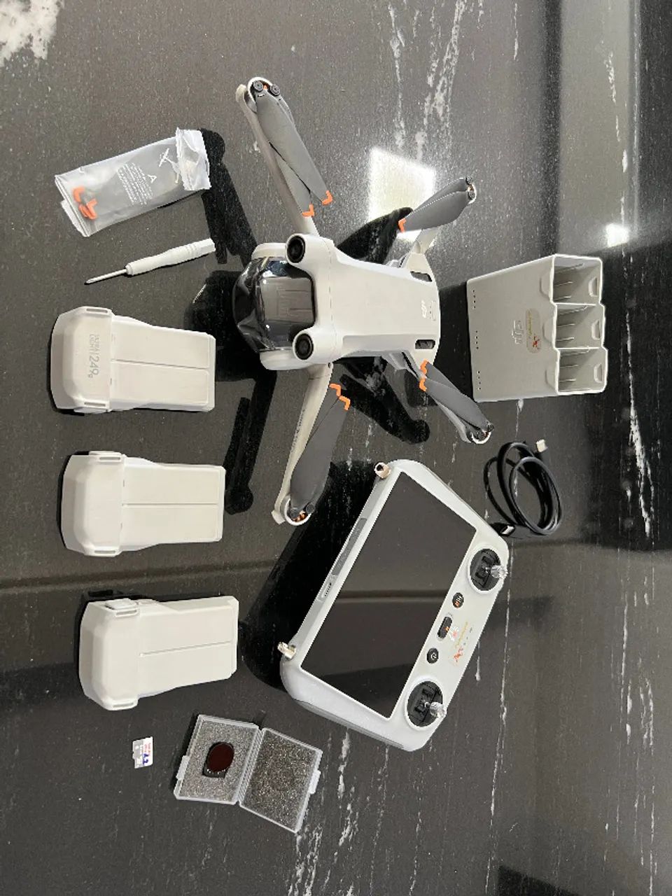 Drone DJI Mini 3 Pro Combo Fly More + Filtro ND + Case Rígida - Foto 5