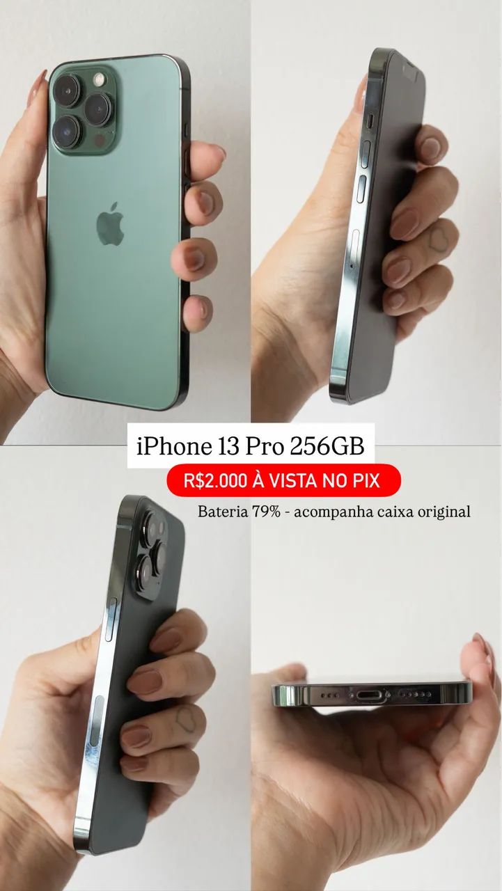 iPhone 13 Pro 256GB - Celulares e Smartphones - Amambaí, Campo