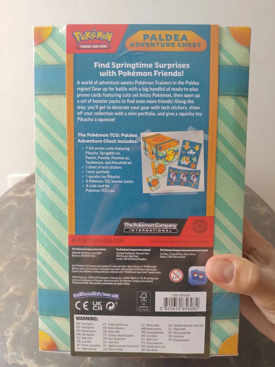 Box Pokémon Paldea Adventure Chest - Foto 2