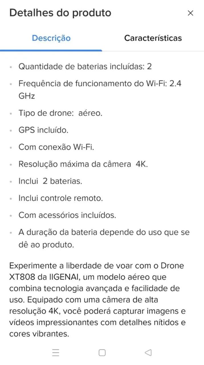 Vende drone novo  - Foto 2