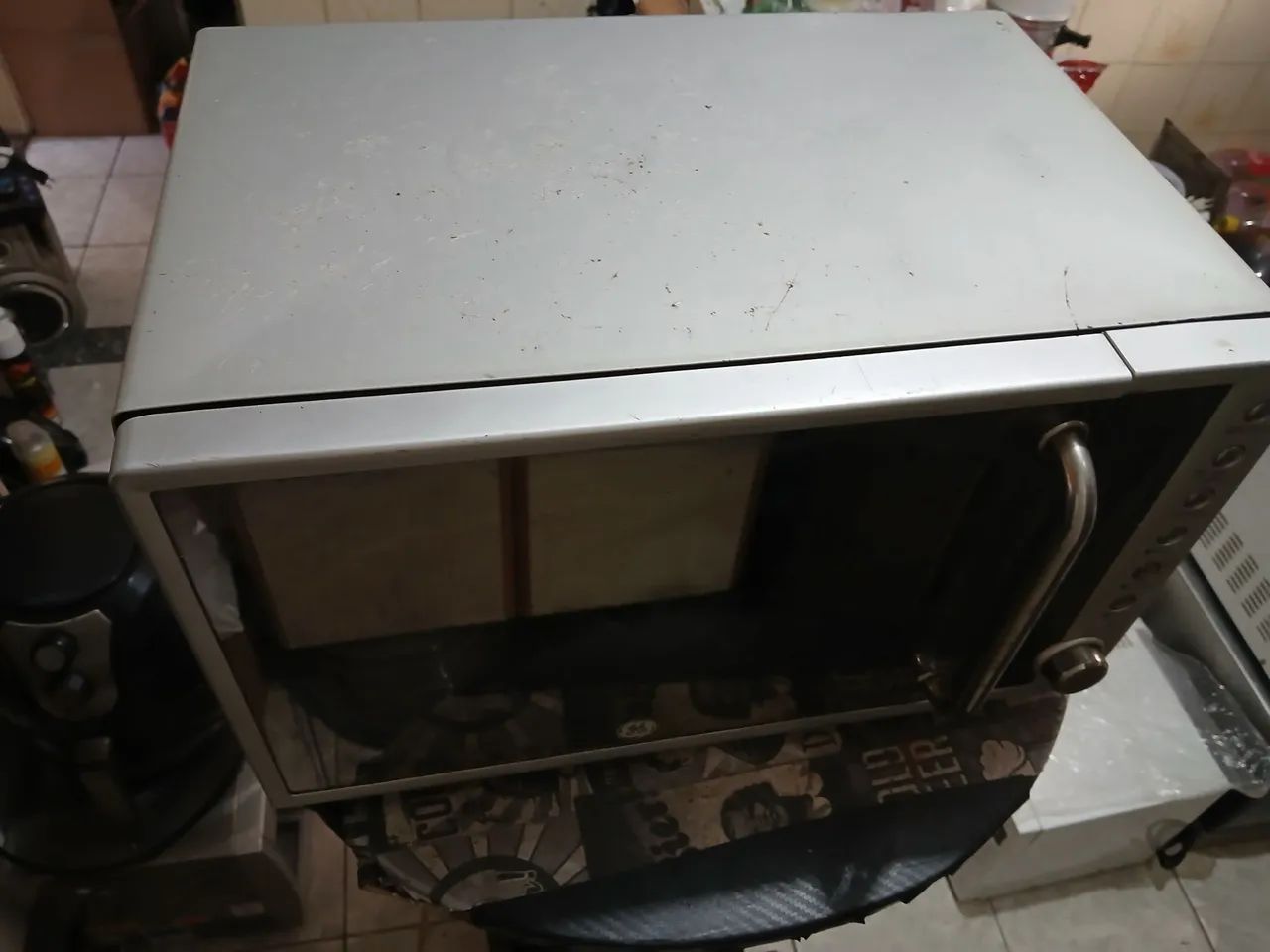 Micro-ondas GE 127V 20L espelhado  - Foto 2