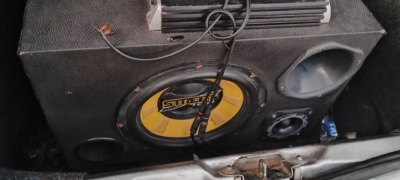 Vendo caixa de som amplificada  - Foto 4
