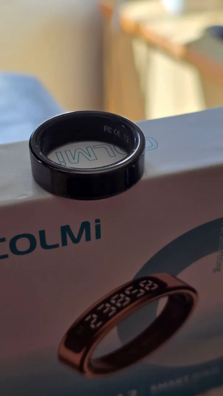 Smart Ring Colmi R12 - Monitor de VFC e Saúde USADO - Foto 2