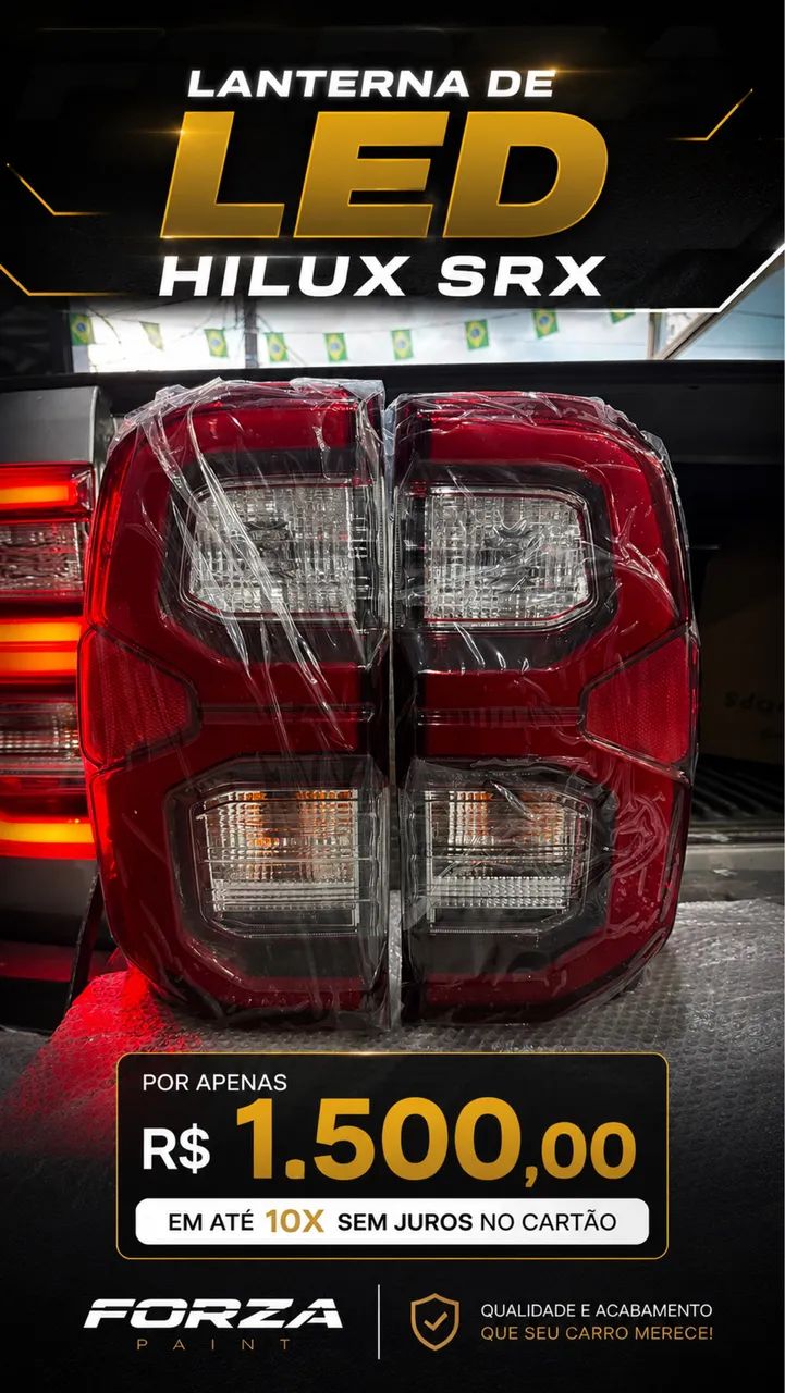 LANTERNA DE LED HILUX - Foto 4