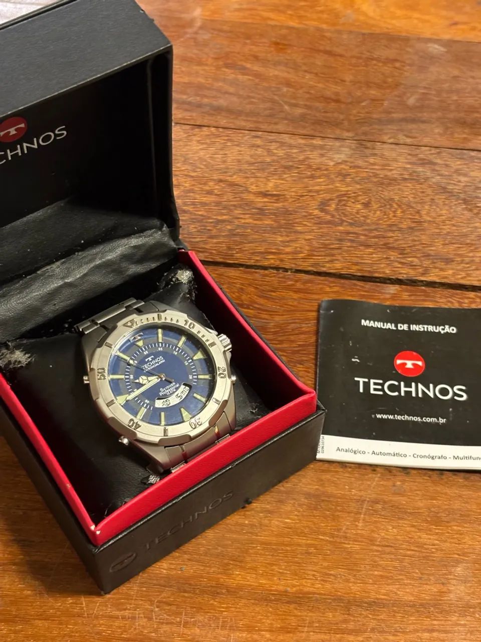 Technos SKYDIVER modelo T205fm-1a modelo raro  - Foto 3