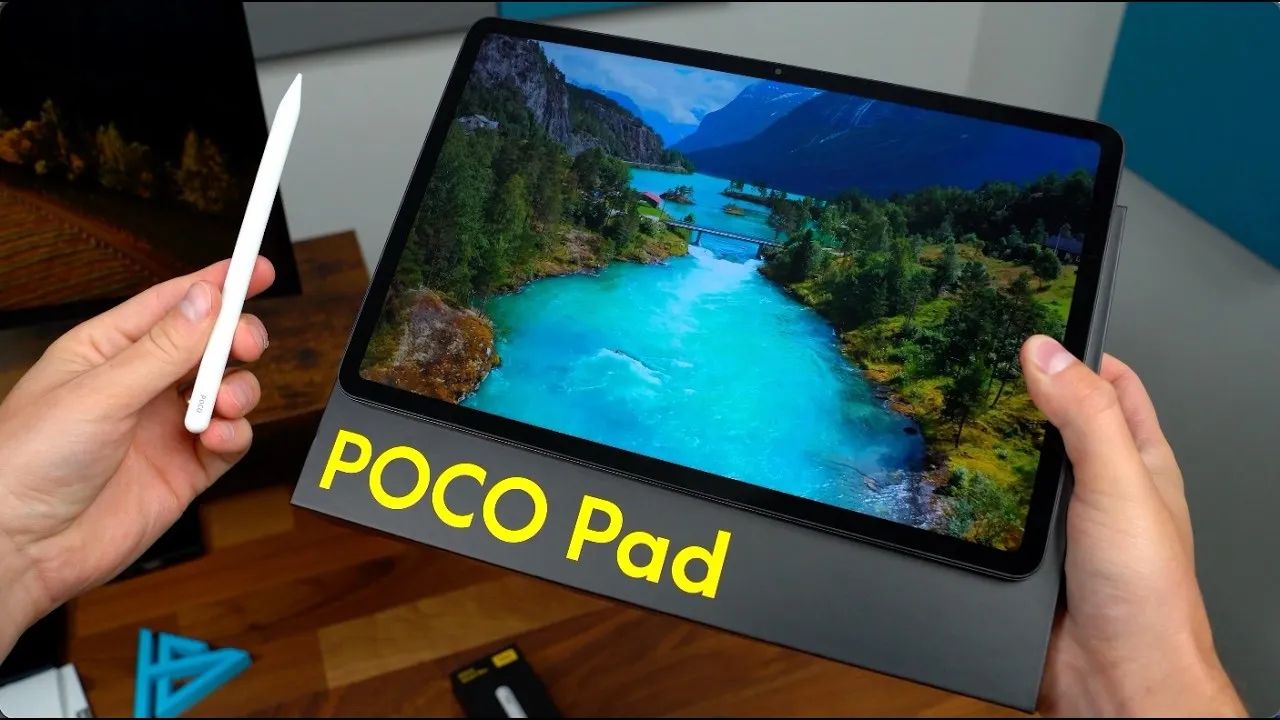 Tablet Xiaomi Poco Pad 8GB RAM 256GB ROM Preto