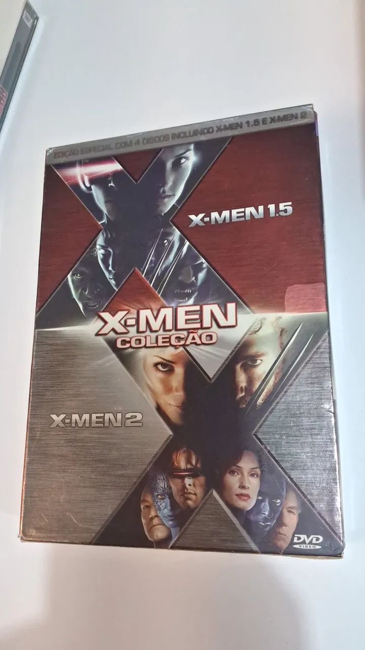 Coleção X men 1.5 e 2 box dvd originais duplos - DVD, Blu-Ray e