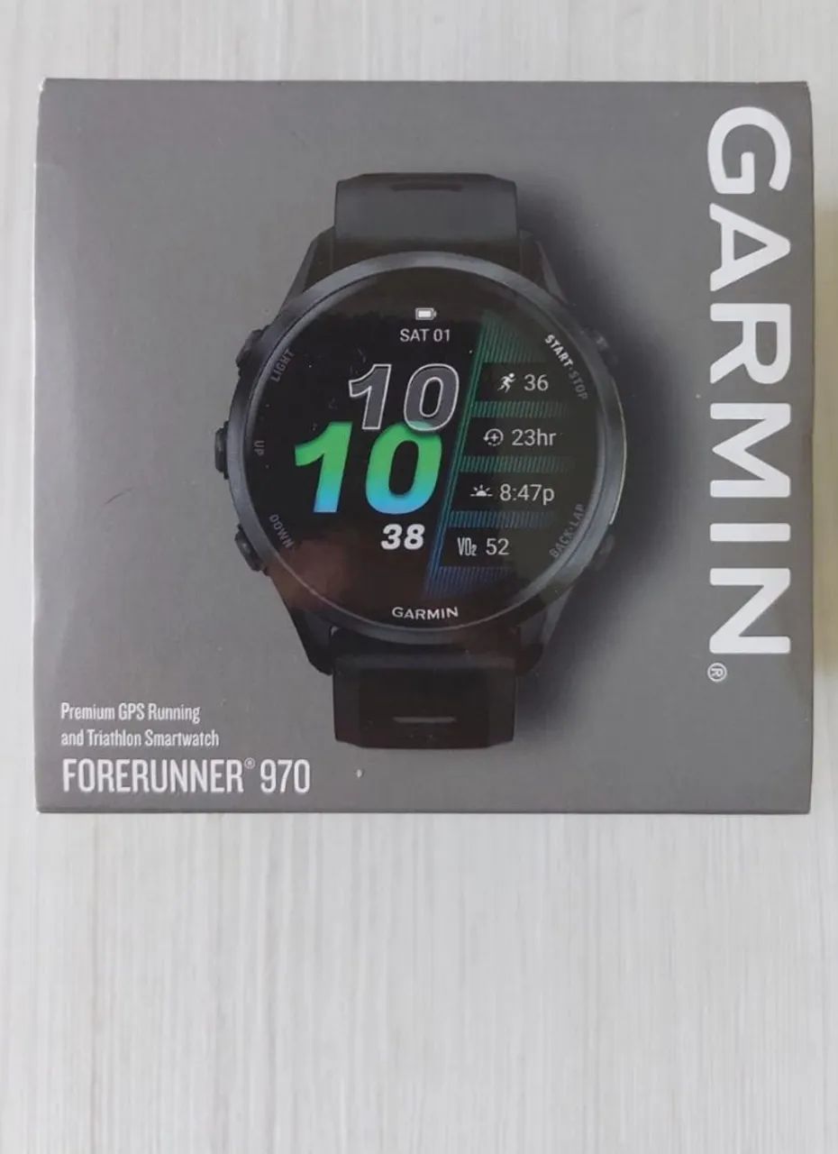 Relogio Garmin Forerunner 970 preto