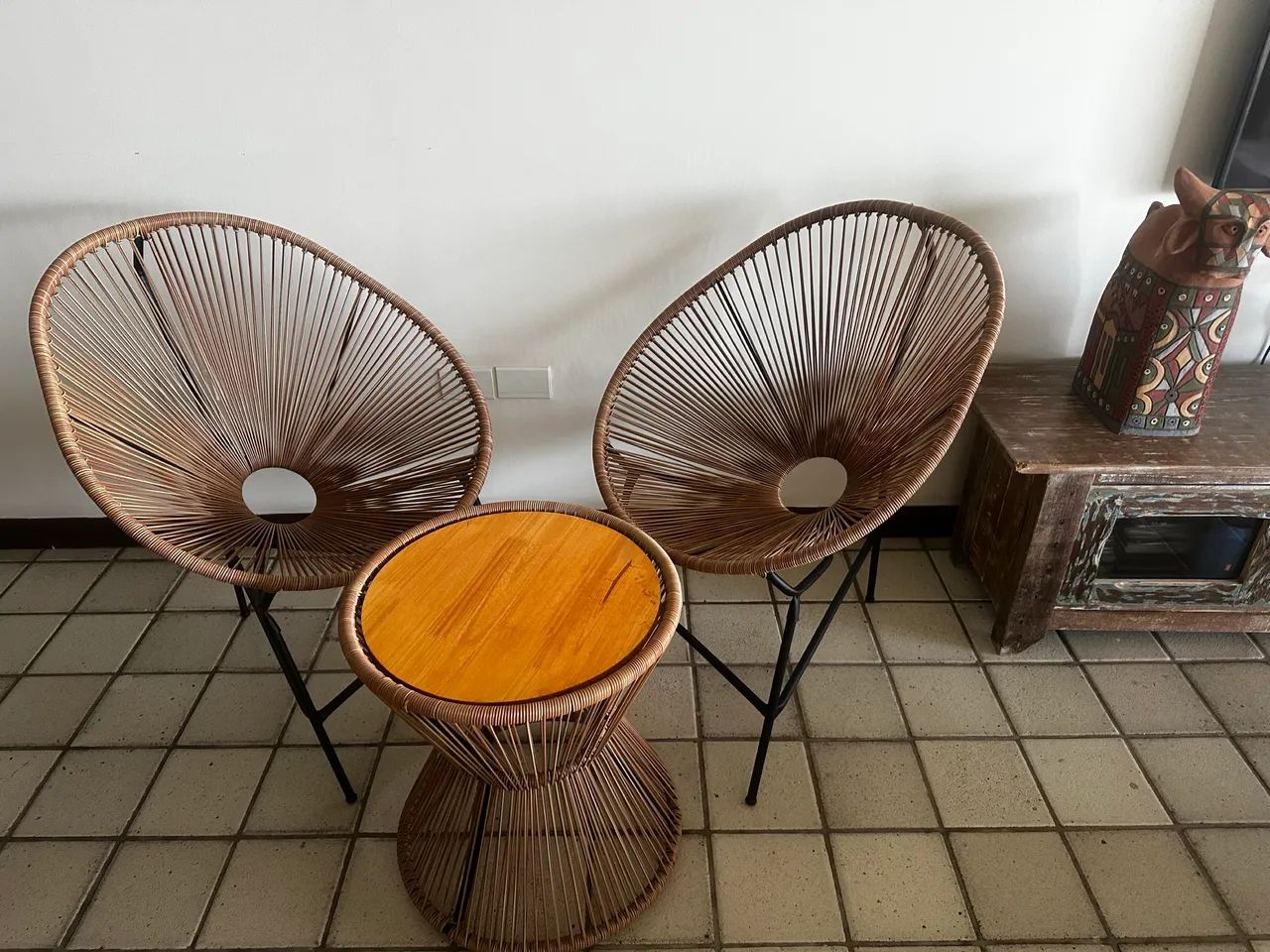 Conjunto Poltronas e mesinha Acapulco - Foto 2