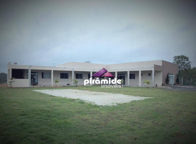 Chácara à venda, 12100 m² por r$ 1.500.000,00 - chácaras rurais de guararema - jacareí/sp