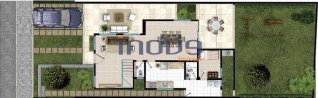 Casa com 3 dormitórios à venda, 176 m² por R$ 670.000 - Lagoa Redonda - Fortaleza/CE - Foto 12