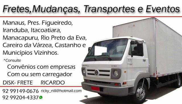 Fretes e mudanças baú