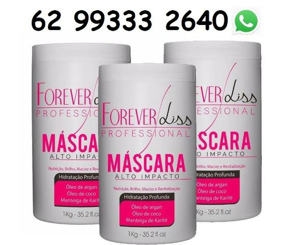 3 Máscara Alto Impacto Forever Liss