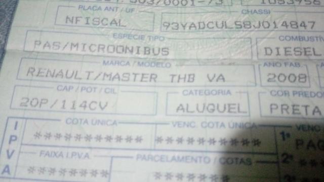 Troco Master 2008 por Camionete gabinada S10 ou Ranger no valor de até 30 mil - Foto 3