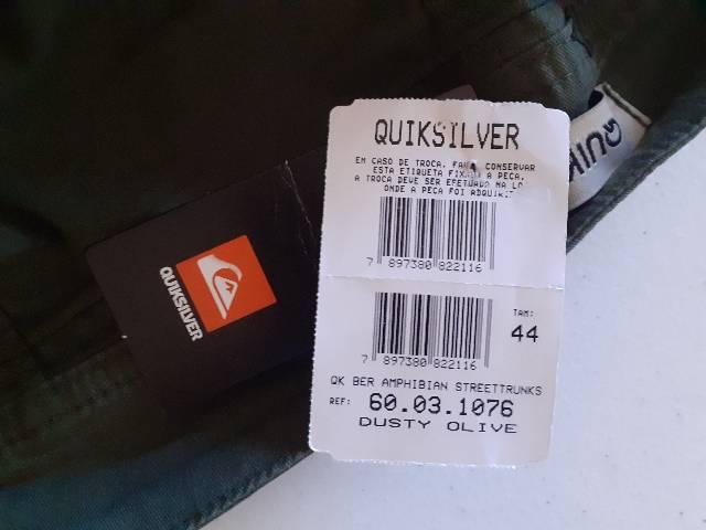 Bermuda Short Quiksilver Algodão com bolsos - Foto 4