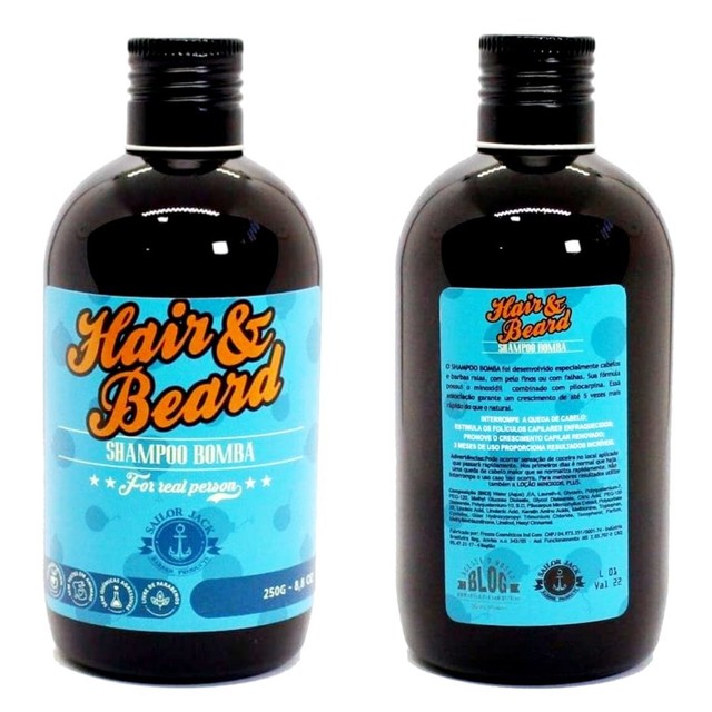 Shampoo bomba antiqueda/crescimento capilar