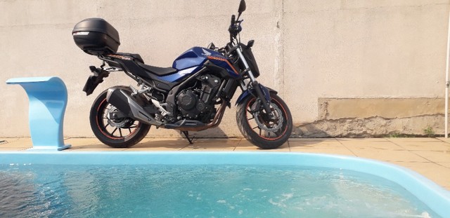 HONDA CB 500F 2018 AZUL SOMENTE R$ 34.900