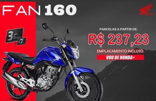 MOTO HONDA 0 KM