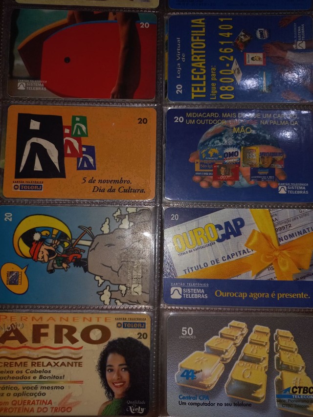 Cartões telefonicos - Foto 4