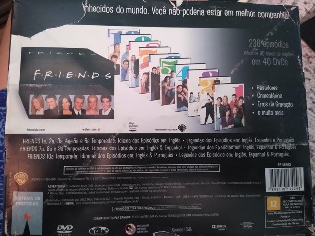friends todas as temporadas dvd