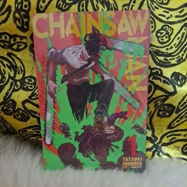 Livro Chainsaw Man, Volume 1 Ao 3 - KIT Lacrado