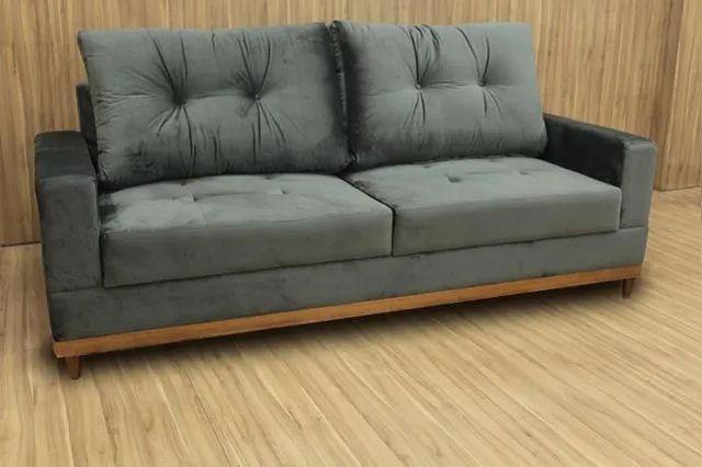 SOFÁ FIXO ESPUMA D28 MOLAS BONEL !!! AP628 - Foto 2