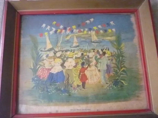 Iemanjá Quadro Iemanja Salvador Ba Vintage Raro   - Foto 4