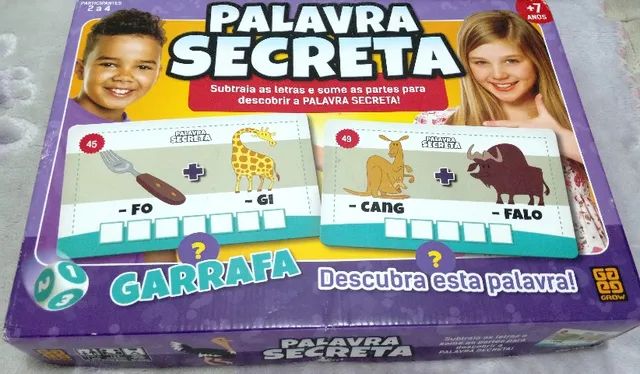 Jogo Palavra Secreta - Kits Educativos