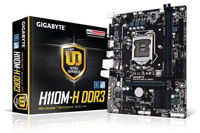 Placa mãe Gigabyte H110M-H DDR3 