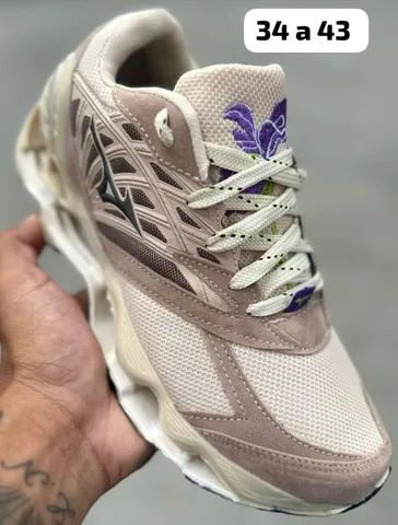 Tênis mizuno flor de lotus