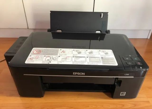 Impressora multifuncional xerox e scanner Epson L200 jato de tinta ...