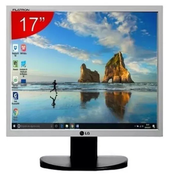 Monitor LG 17" único dono super novo