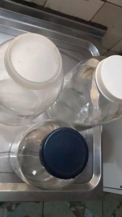 Vende se Vidros de conserva de 3 litros,  