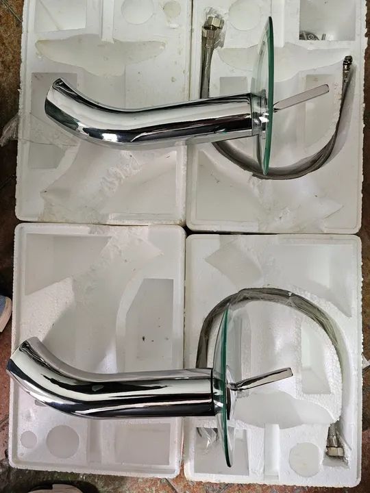 Torneira Monocomando Cascata Bica Alta Black And Decker  - Foto 6