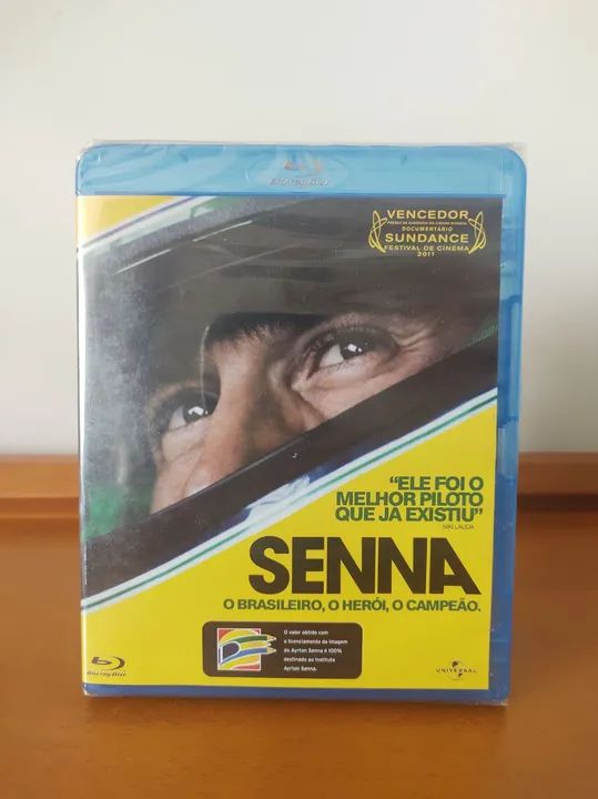 Blu-ray Senna - O Brasileiro, o Herói, o Campeão (Novo, Lacrado)