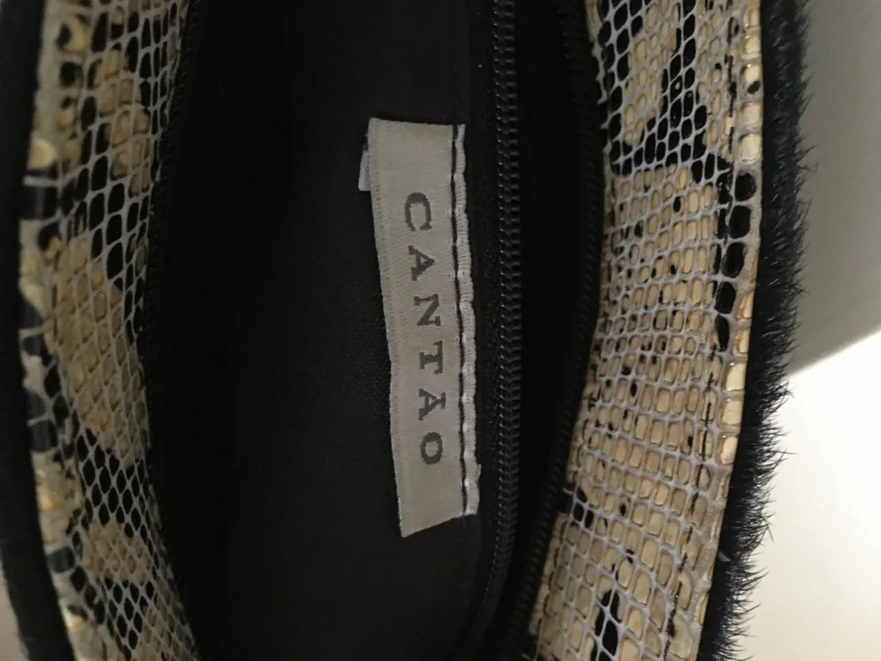 Bolsa de Couro preta CANTÃO  - Foto 2