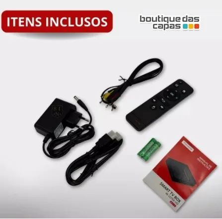 Tv Box Smart 4k Ultra Hd 8Gb + 1Gb Ram Wifi Tomate MCD-121  Transforme sua TV em Smart - Foto 4