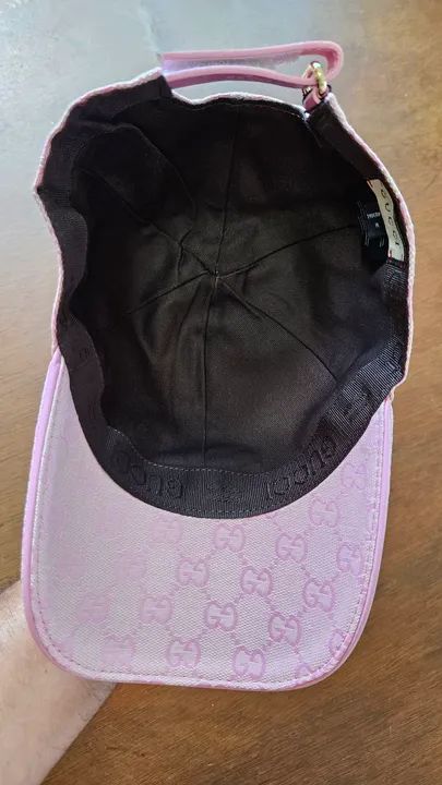 Boné Gucci GG Pink - Foto 4