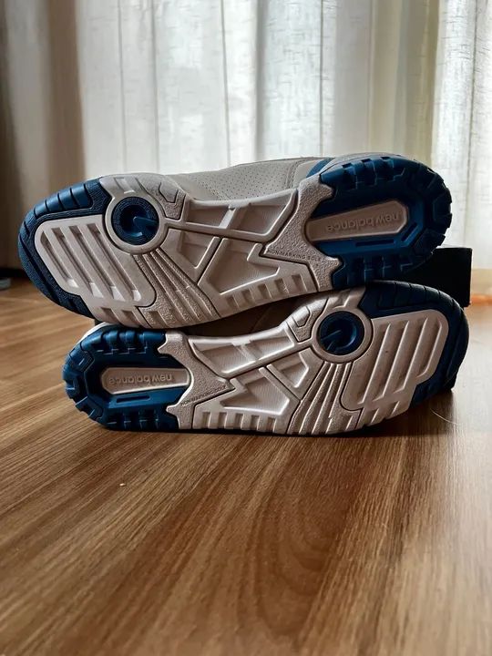 Tênis New Balance 550 - Branco e Azul - Foto 5