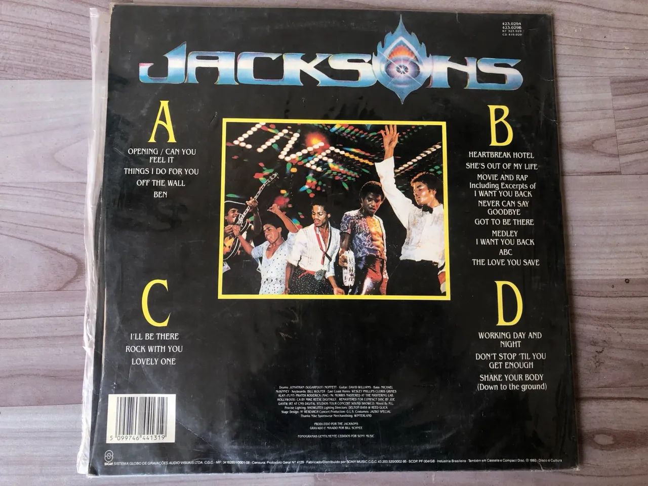Disco The Jacksons Five Live em Perfeito estado - Foto 2