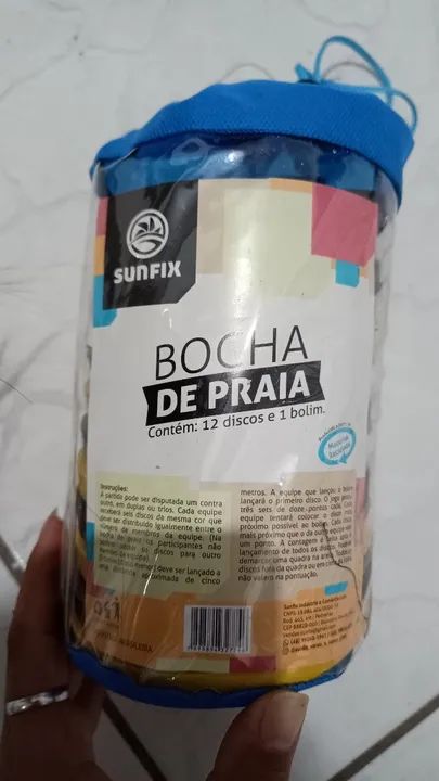 Jogo de Bocha de Praia - Diversão garantida!65675262101249122