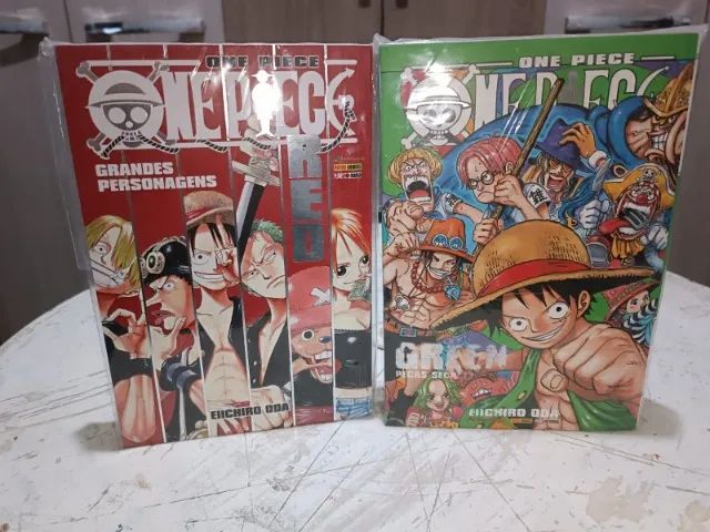 One Piece Databooks RED e GREEN