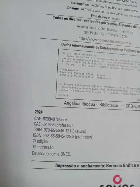 Todos os Textos 8º Ano - Foto 2