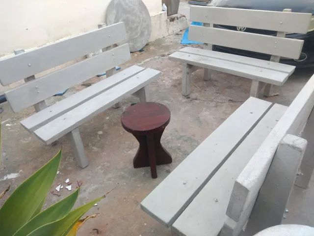 Bancos em concreto para Jardins - Foto 4