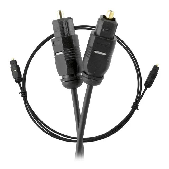 Cabo Optico De Áudio Digital 2 Metros Toslink - Foto 6