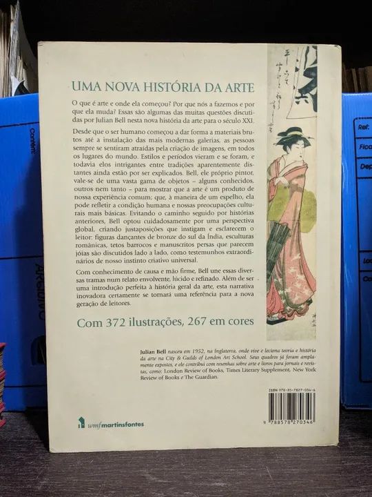Livro Uma Nova História da Arte Julian Bell - Foto 2